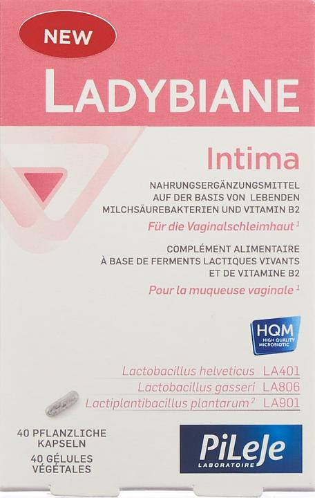 Produktbild Ladybiane Intima Kaps 40 Stk (40 Stück, Kapseln, 35 g)