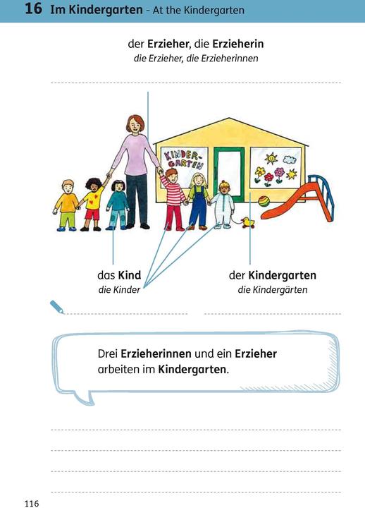 Actual product image Langenscheidt Vom Wort zum Satz - Deutsch als Fremdsprache (German, 2024)