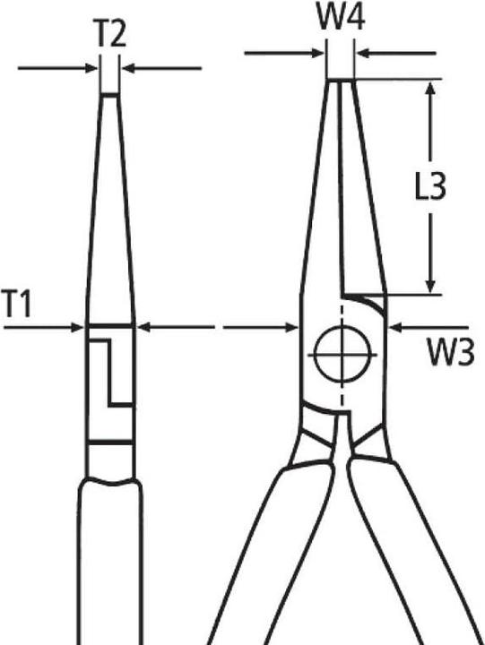 Produktbild Knipex Langbeckzange (140 mm)
