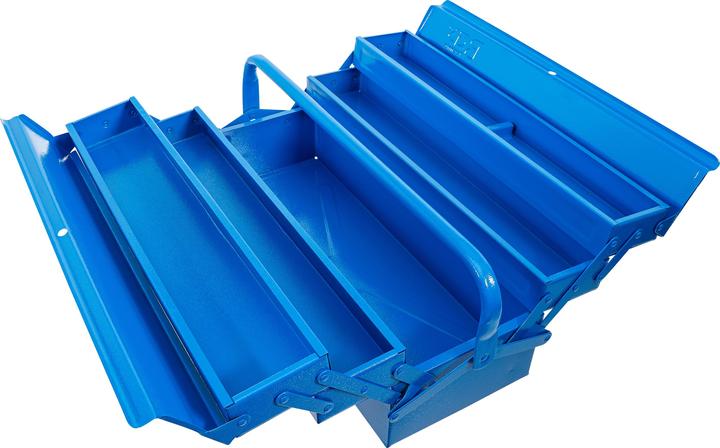 Produktbild BGS Metall-Werkzeugkasten | leer | 530 x 200 x 200 mm | 5 Fächer