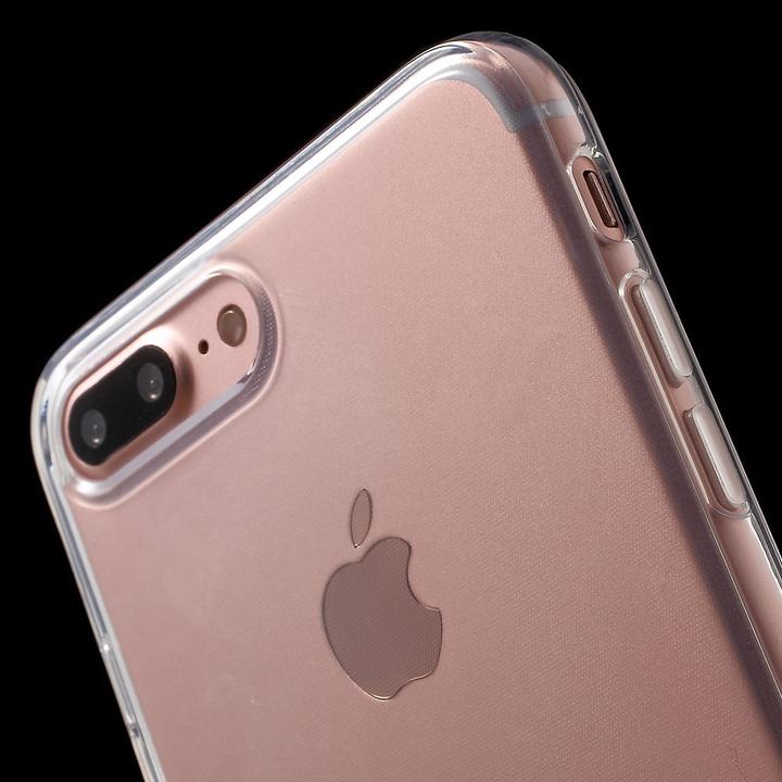 Actual product image Cover-Discount iPhone 8 Plus / 7 Plus - Rubber Silicone Case extra thin transparent (Apple iPhone 7 Plus, Apple iPhone 8 Plus)