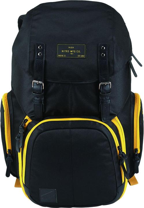 Nitro Rucksack Weekender 878037096 golden black 550x380x230mm (43 l)