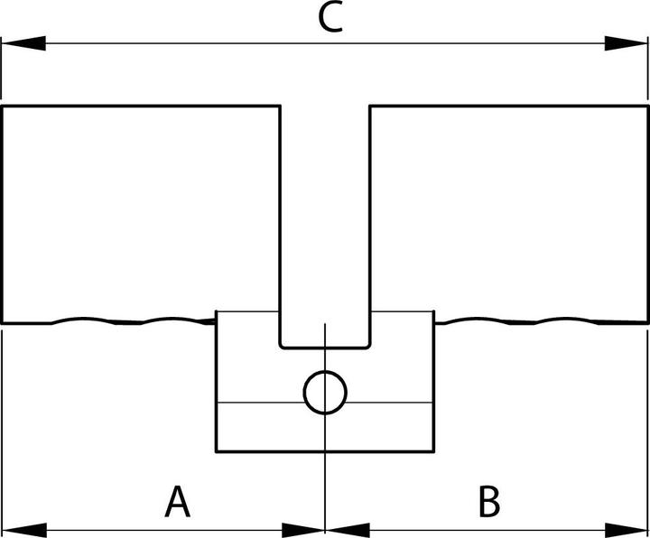 Image du produit Kaba Boîtier Double cylindre RZ Modulaire Type 2215-1 (Cylindre profilé)