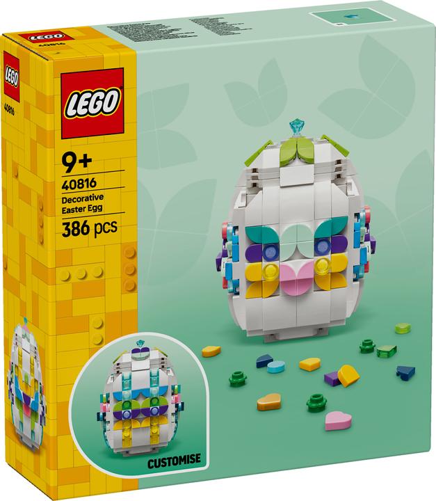 Produktbild LEGO Verziertes Osterei (40816, LEGO Icons)