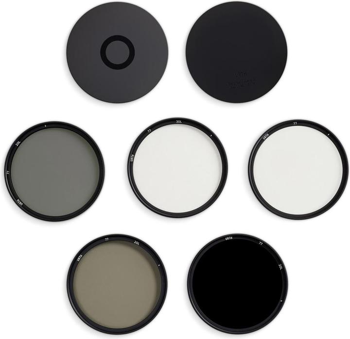 Actual product image Urth 77mm Magnetic Essential Kit (Plus+) (UV+CPL+ND8+ND1000) (UV filter)