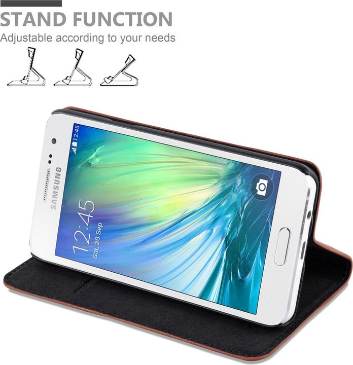 Productafbeelding Cadorabo Boek Onzichtbare Magneethoes (Samsung Galaxy A3)