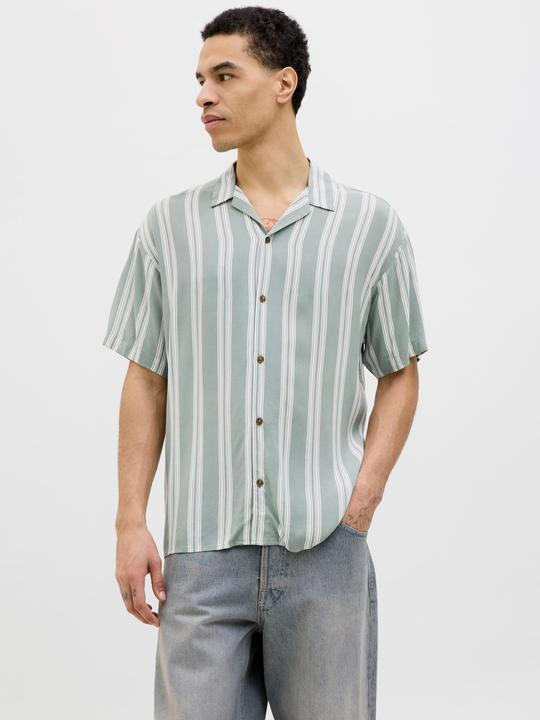 Produktbild Jack & Jones Jjejeff Stripe Resort Shirt Ss Sn (XS)