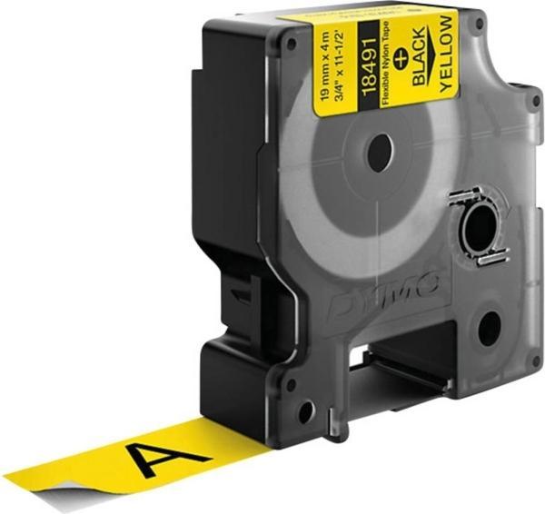 Immagine prodotto Dymo RhinoPRO nastro di nylon flessibile (1.90 cm, Nero)