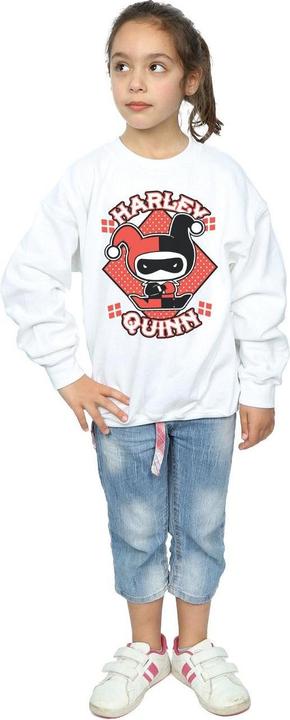 Immagine prodotto Chibi Harley Quinn Badge Felpa Ragazze (128)