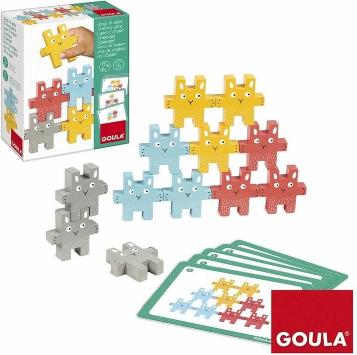 Actual product image Goula Stacking game (German)