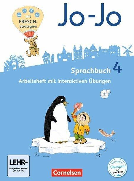 Actual product image Jo-Jo Sprachbuch 4. Schuljahr. Allgemeine Ausgabe - Neubearbeitung 2016. Arbeitsheft (German, Henriette Naumann-Harms, Rita punch, Frido Brunold, 2018)