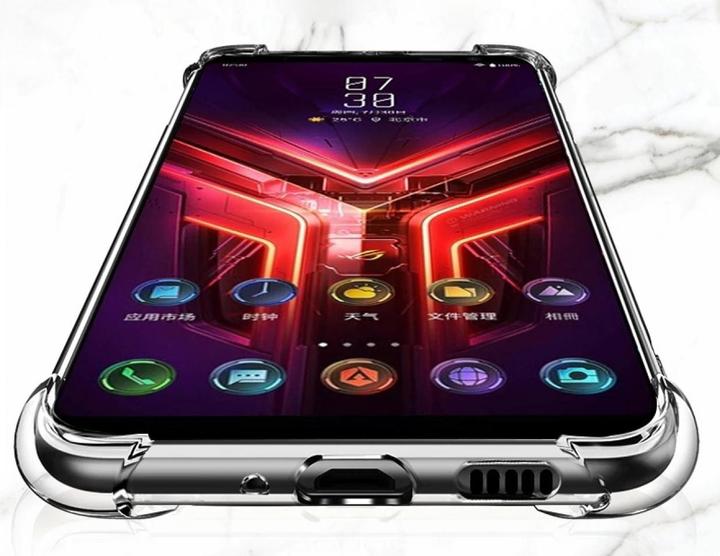 Image du produit Screenguard Housse Asus ROG Phone 3 Crystal Soft Airbag Bumper (Asus ROG Phone)