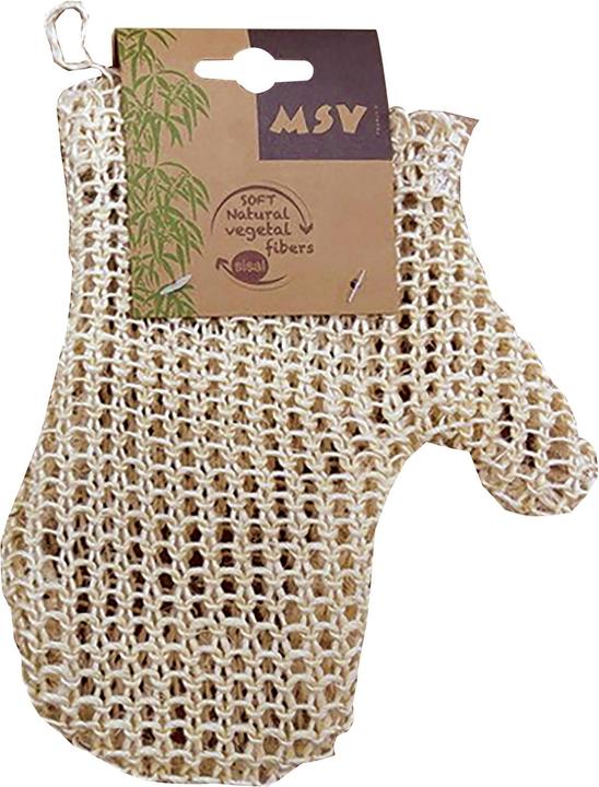 Immagine prodotto MSV Guanto Sisal per sbucciare 25 x 16 cm, bianco