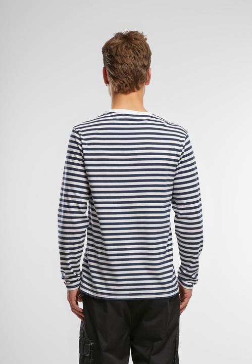 Actual product image Brandit Jerseyshirt Stripe longsleeve - 194235 (L)