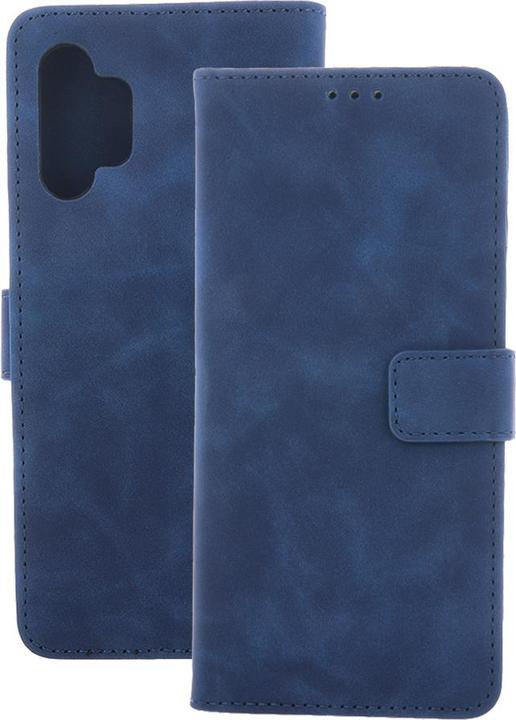 Produktbild OEM Smart Velvet Hülle für Samsung Galaxy A34 5G navy blau (Samsung Galaxy A34 5G)