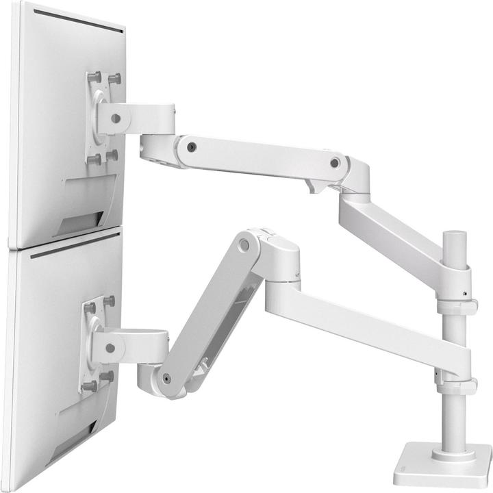 Actual product image Ergotron LX PRO ARM DUAL DISPLAY STACKING white (Table, 34")