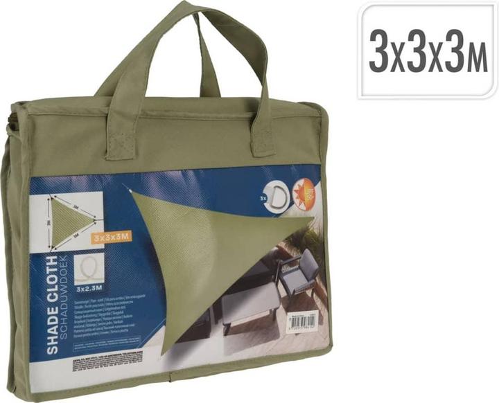 Image du produit ProGarden Sonnensegel 3x3x3 m Dreieckig (300 x 300 x 300 cm)