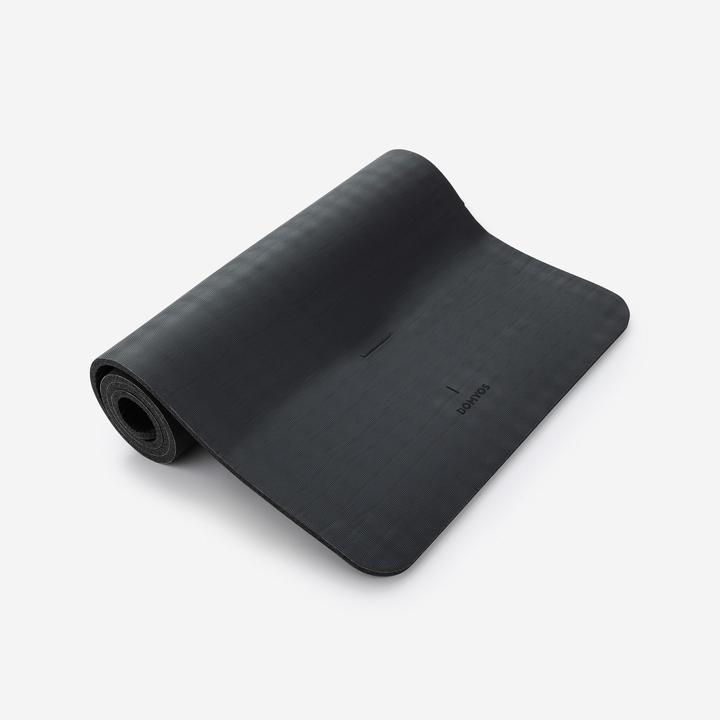 Actual product image Domyos Heavy-duty gymnastics mat 170 cm × 58 cm × 10 mm - 900 black (10 mm)