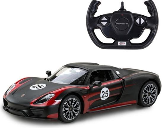 Rastar R/C 1:14 Porsche 918 Spyder Perf Matt Black