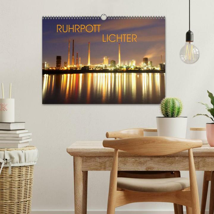 Actual product image RUHRPOTT LICHTER (Wandkalender 2025 DIN A3 quer), Monatskalender (A3, German)