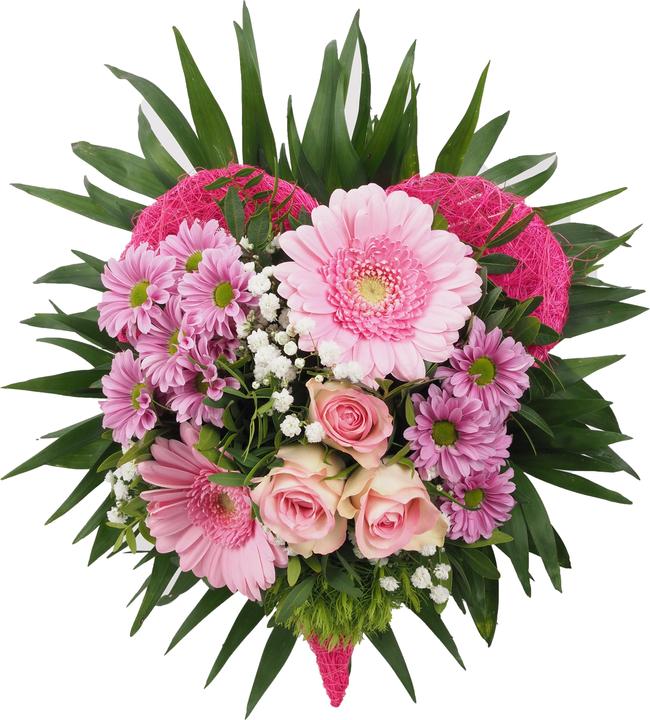 Actual product image Floramall Heart of Love (Cut flowers)