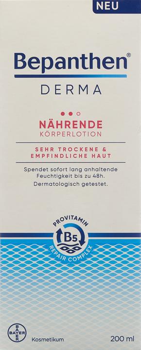 Actual product image Bepanthen Derma Nourishing Body Lotion (Body cream, 200 ml)