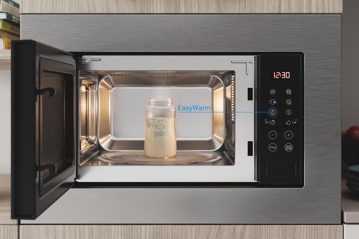 Immagine prodotto Indesit MWI 120 GX Microonde Grill integrato in acciaio inossidabile (20 l)
