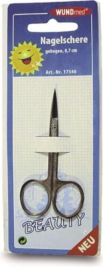 Actual product image Magni Nail scissors curved 8.7cm