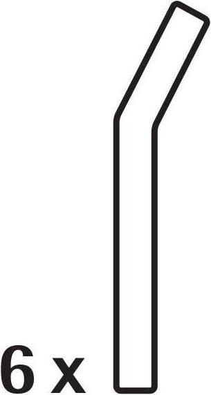 Actual product image WMF Straw Set (6 x)