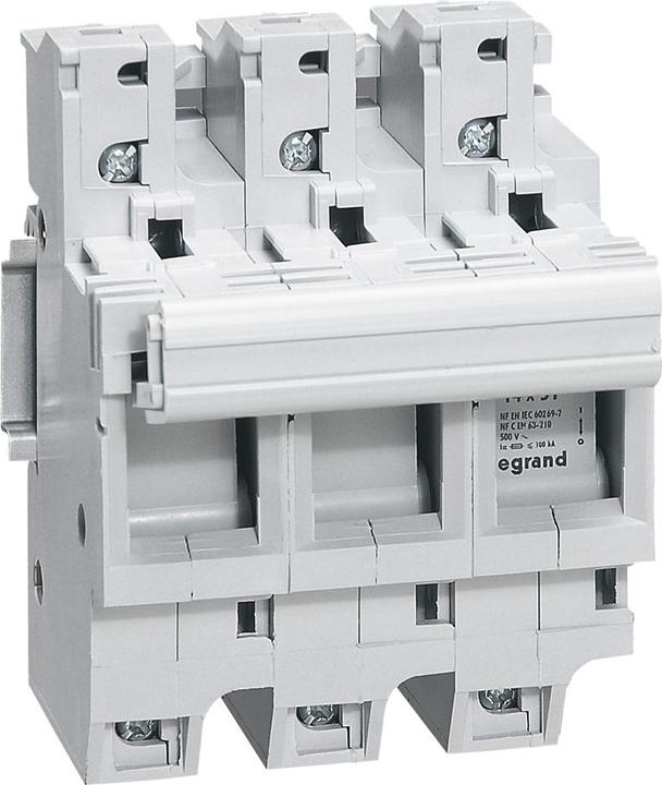 Legrand LEG 21504 Sectionneur à fusibles 3-p 14x51 pour fusibles à fusion