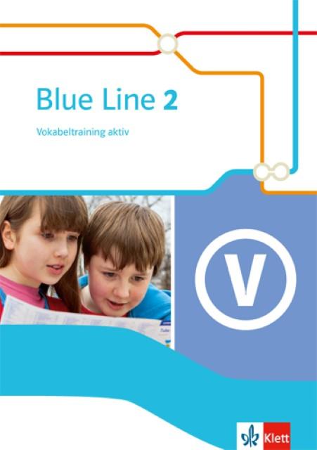 Image du produit Blue Line 2. Vokabeltraining aktiv 6. Schuljahr (Allemand, Maison d'édition Ernst Klett, 2015)