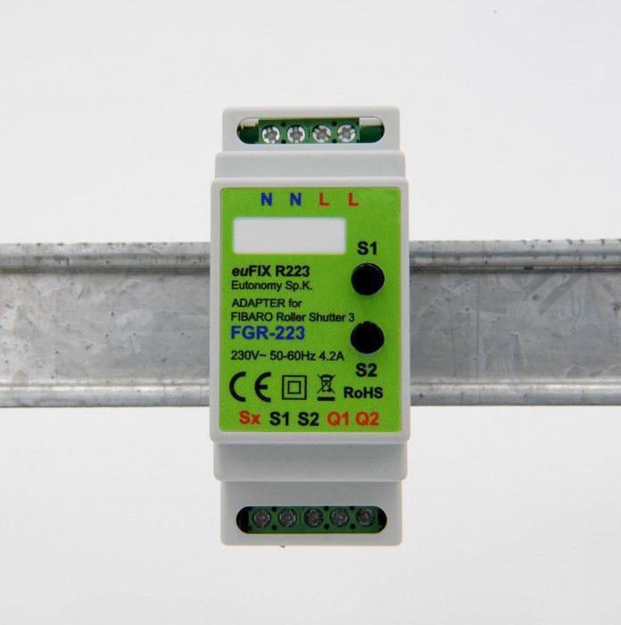 Produktbild Eutonomy euFIX R223 DIN adapter (with button)