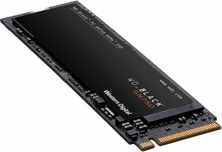 Produktbild WD Black SN750 Gaming - mit Heatsink (500 GB, M.2 2280)
