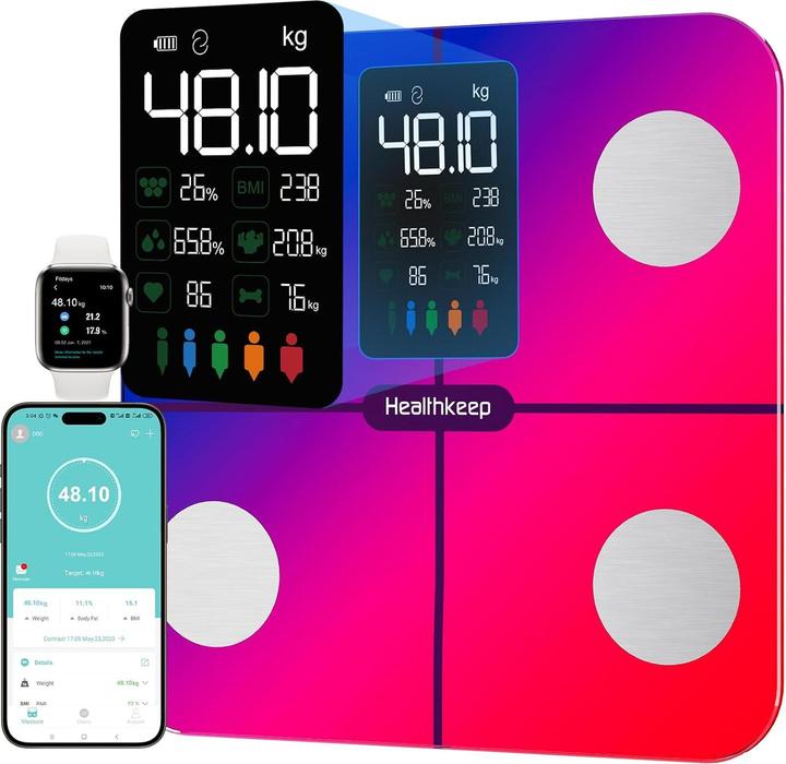 Actual product image Healthkeep Body fat scale (180 kg)