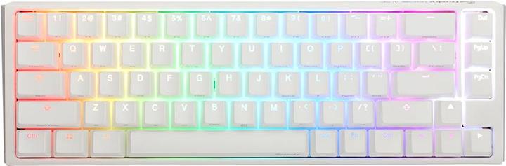 Actual product image Ducky One 3 Classic Pure White SF Gaming Keyboard, RGB LED - MX-Brown (US) (US, Cable)