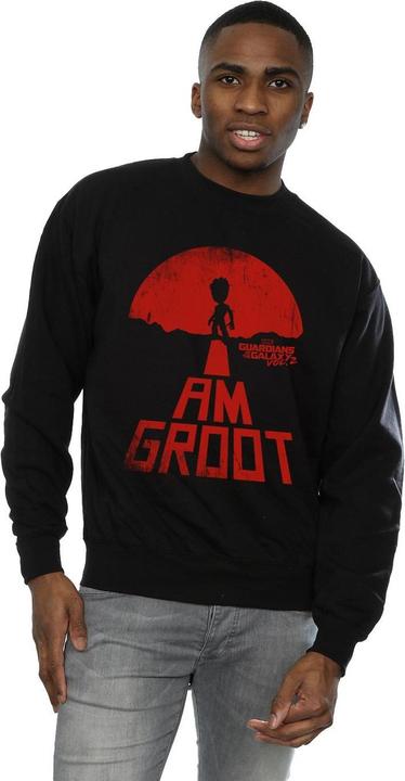 Image du produit - Sweat GUARDIANS OF THE GALAXY AM GROOT RED - Homme (L)