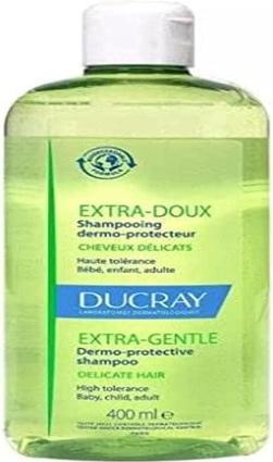 Actual product image Ducray DUCRAY Extra Gentle Balancing Shampoo szampon przeciwłupieżowy do włosów 400ml (400 ml, Liquid shampoo)