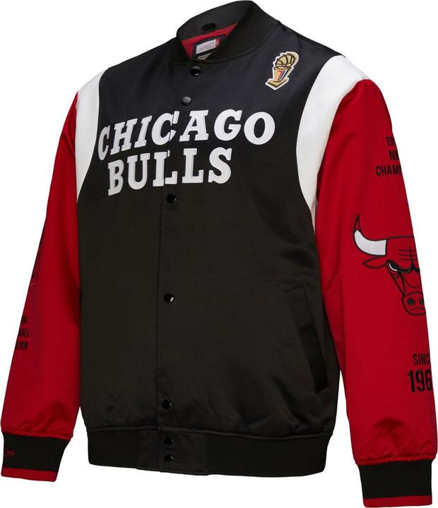 Produktbild Mitchell & Ness M&N Heavyweight Satin Jacket NBA Chicago Bulls - L (L)