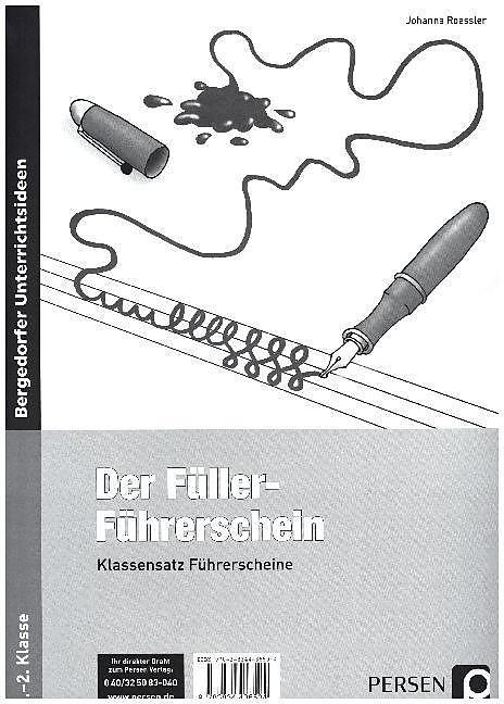 Produktbild Füller-Führerschein - Klassensatz Führerscheine (Deutsch, Johanna Roessler, 2014)
