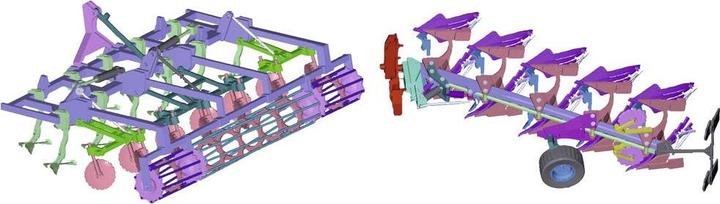 Immagine prodotto Schuco Set aratro coltivatore Raven 1:32