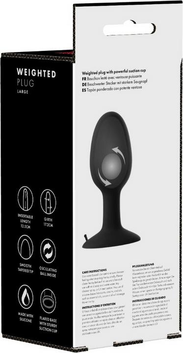 Productafbeelding Prowler Verzwaarde Butt Plug - Groot 5,5" / 14 cm
