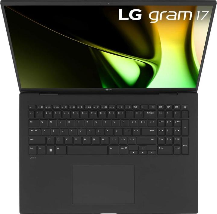 Produktbild LG 17" 17Z90S-G Notebook I7 16GB LPDDR5x 1TB SSD schwarz W11P (17", Intel Core Ultra 7 155H, 16 GB, 1000 GB, DE)
