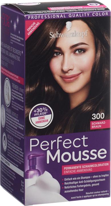 Image du produit Schwarzkopf Perfect Mousse Coloration de mousse (300 Noir brun)