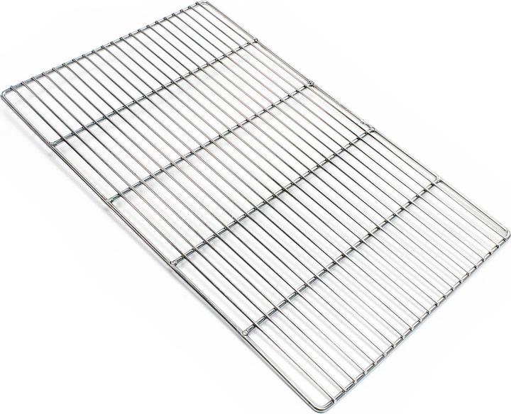 Image du produit Wiltec Grille de barbecue Carrée en Acier fin 54 x 34 cm Barbecue boule et Barbecue rond Grillade Te