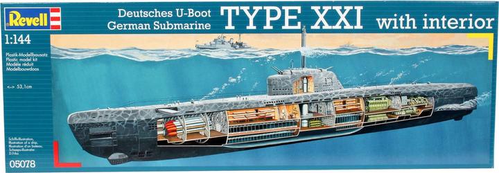 Produktbild Revell U-Boot Typ XXI mit Interieur