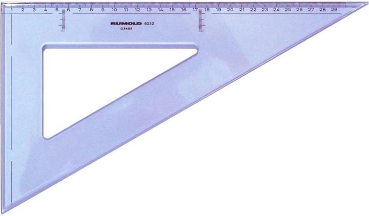 Image du produit Rumold Triangle à dessin 60 25 cm (252.50 mm)