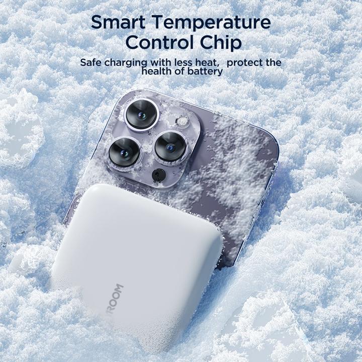 Actual product image Joyroom Mini Magnetic Wireless Powerbank (20W) (10000 mAh, 20 W, 15 Wh)