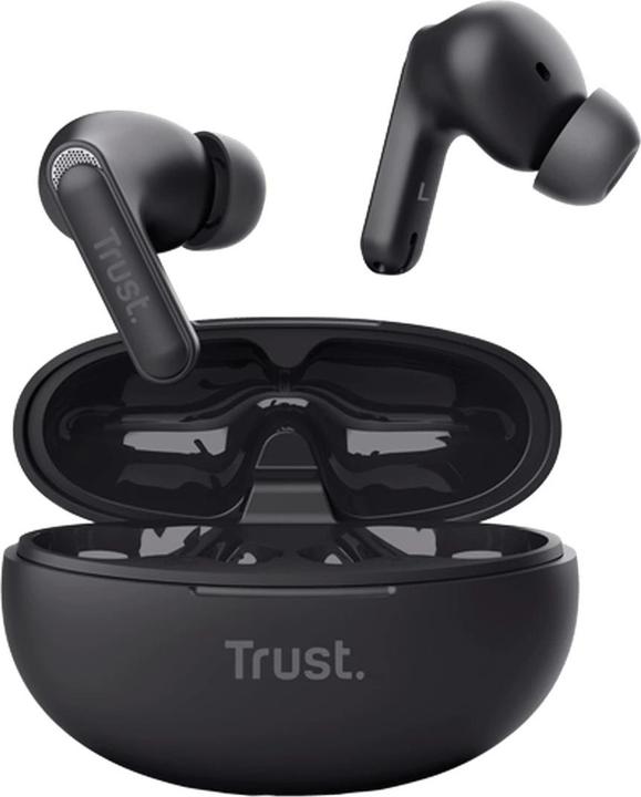 Produktbild Trust Yavi Bt Enc Earbuds Black (ANC, 23 h, Kabelgebunden)