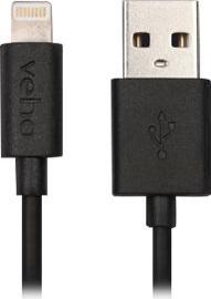 Produktbild veho Pebble 20cm MFI Lightn. cable (0.20 m, USB 2.0)
