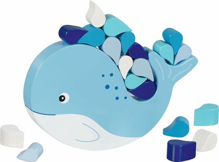 Produktbild Goki Balancierspiel Wal (Deutsch, Englisch, Französisch, Italienisch)